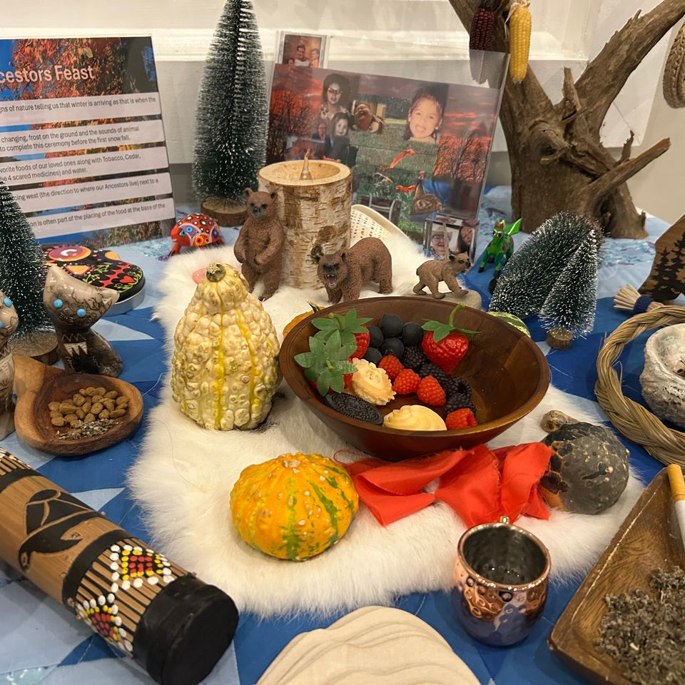 Day of the Dead display at the Oldham County History Center